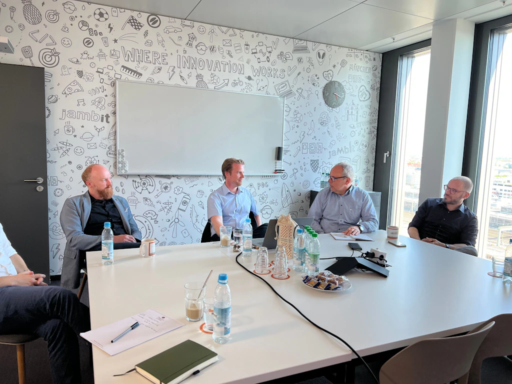 Strengthening the jambit x Livingdocs partnership in person