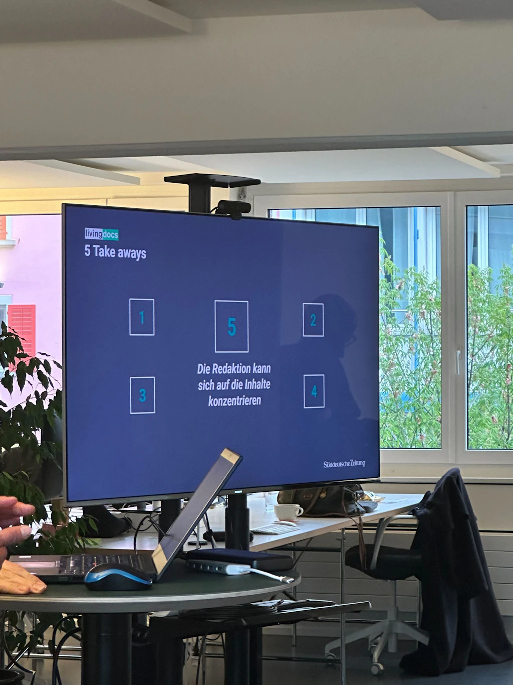 Mit Livingdocs kann sich die Redaktion auf den Inhalt konzentrieren.