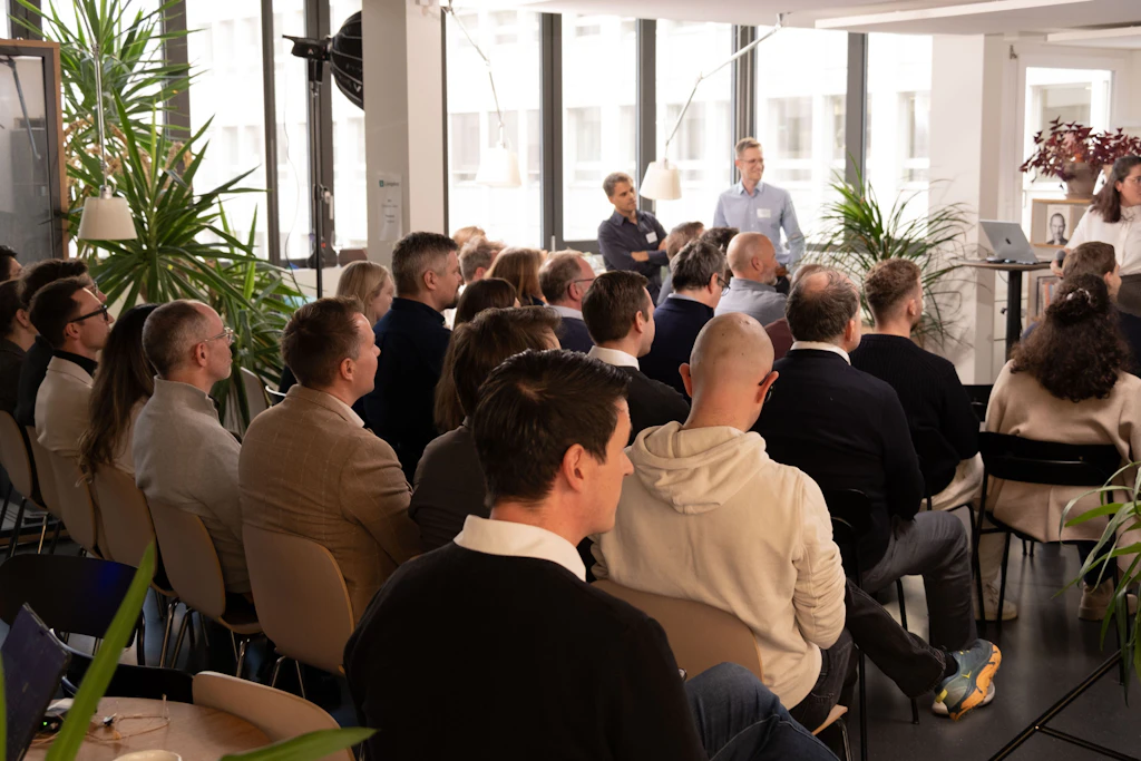 <strong></strong>Our in-house guests ready for the programme to begin.