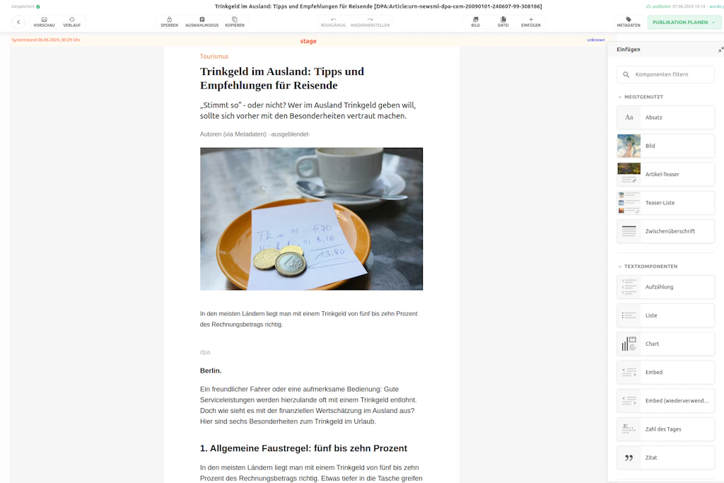 jambit x Livingdocs collaboration in action at Handelsblatt